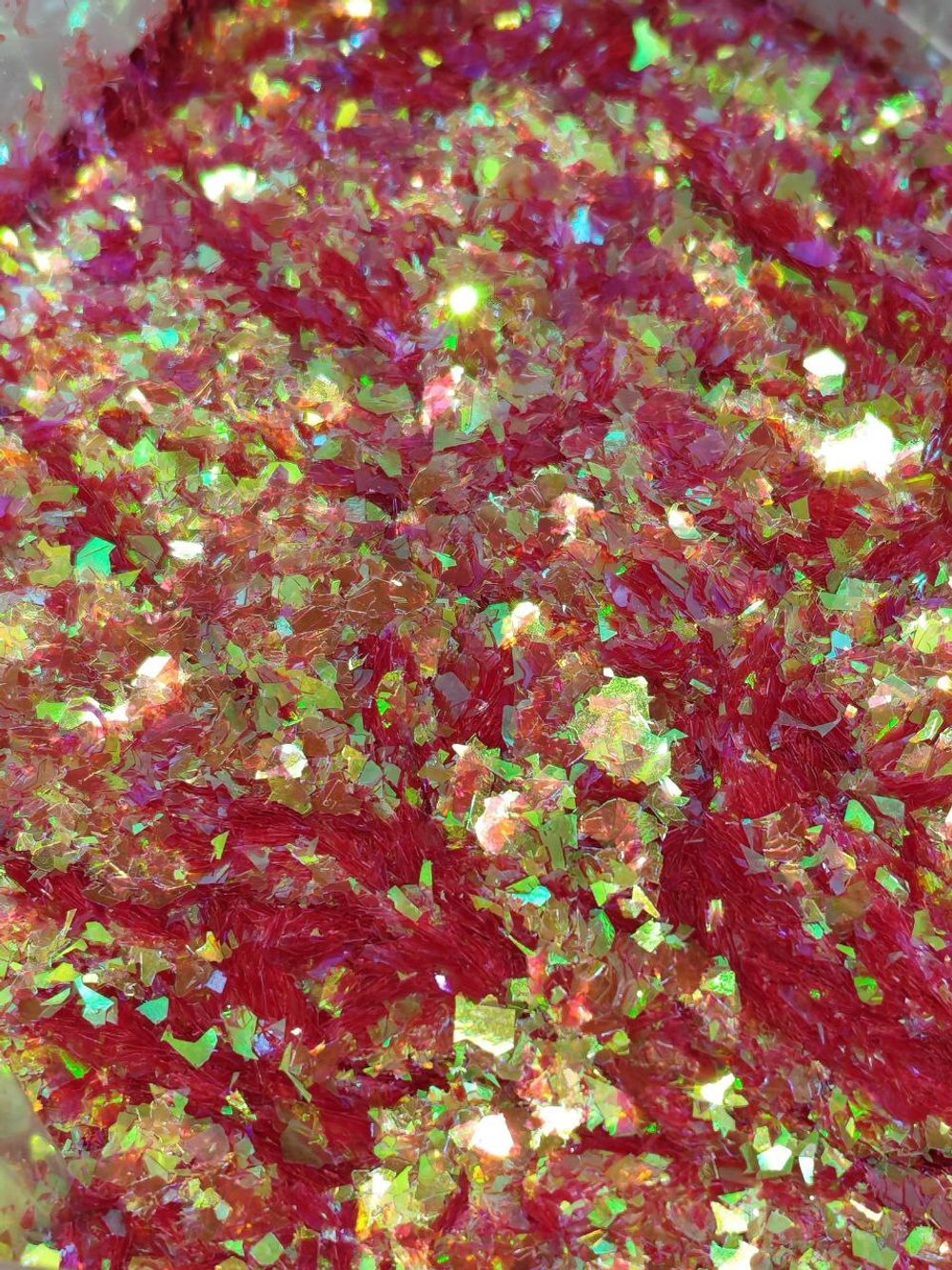 Хлопья - слюда 88709 Рубиновое золото - для литья изделий и творчества