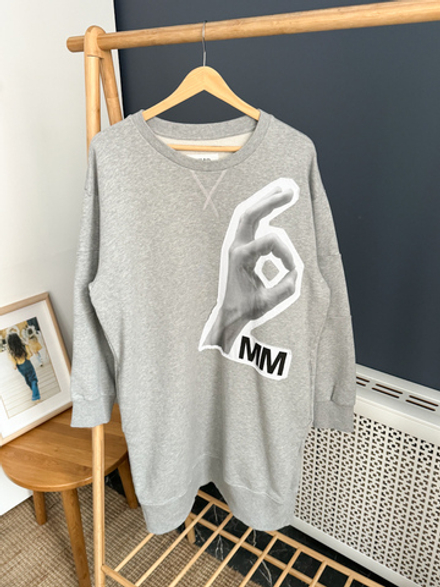 Хлопковое платье MM6 Maison Marglela, 164