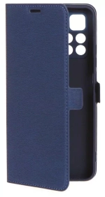 Чехол с флипом для Poco M4 Pro 5G DF poFlip-05 blue