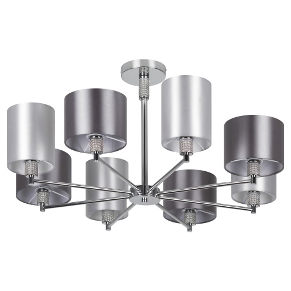 Люстра Rivoli Ebony 2081-308 8 х Е14 40 Вт классика | Rivoli