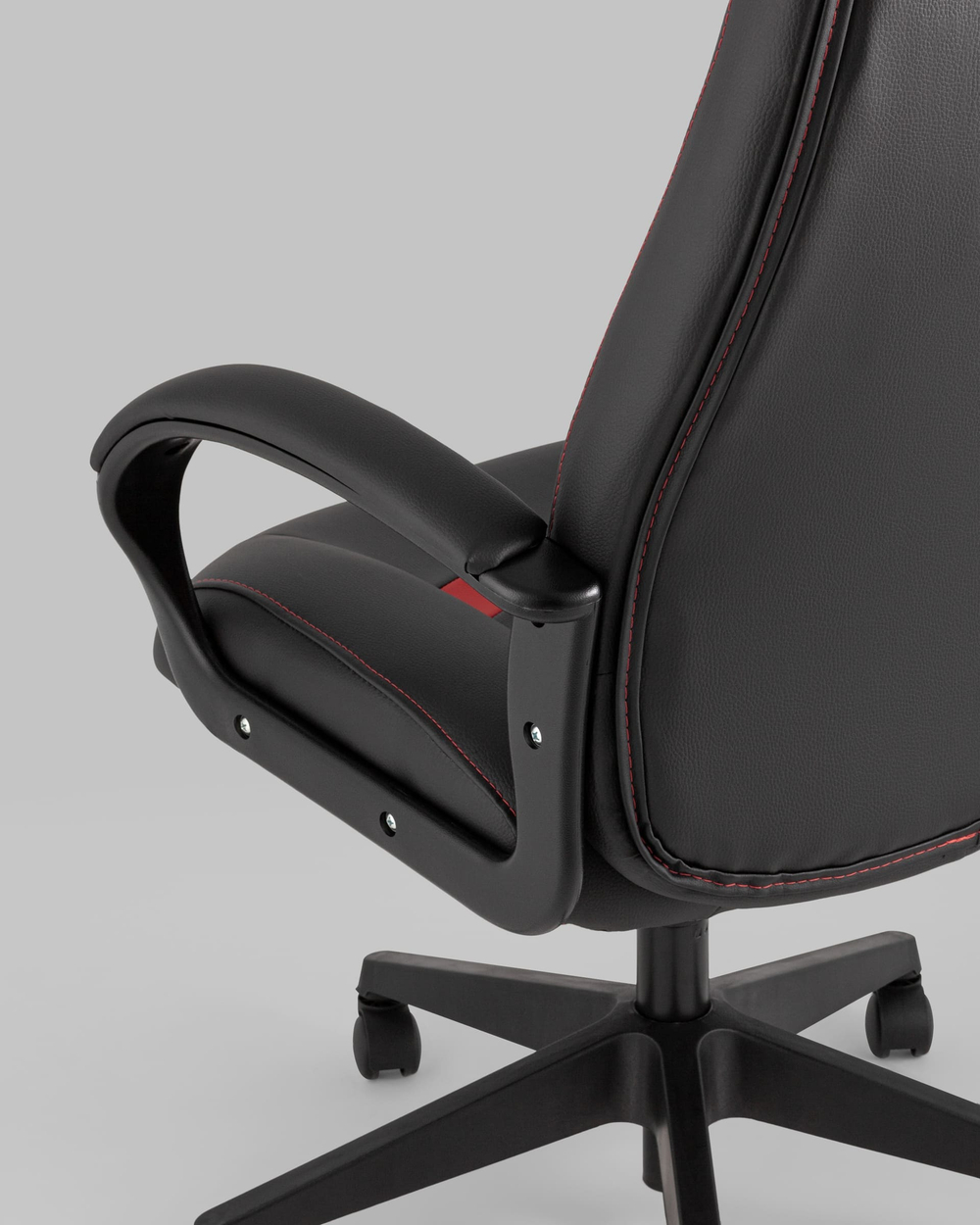 Кресло игровое TopChairs ST-CYBER 8 черный/красный