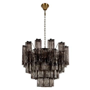 Подвесная люстра 10*Е14 10580/600 Smoke дымчатый Murano LOFT IT