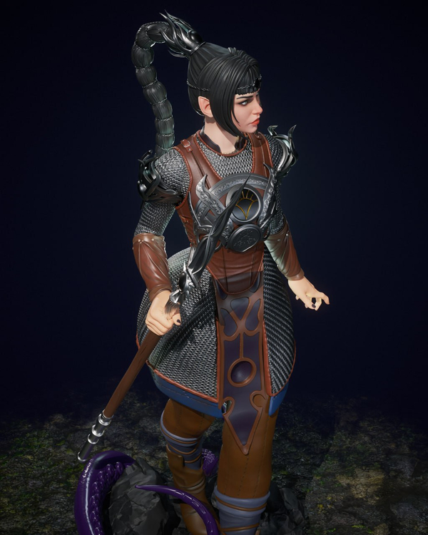 Фигурка Шэдоухарт Shadowheart Baldur's Gate 3 bg3