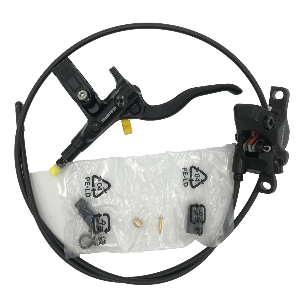 Тормоз дисковый Shimano, j-kit, BL(прав M4100)/BR(задн MT410), полимерные колодки, 1700мм