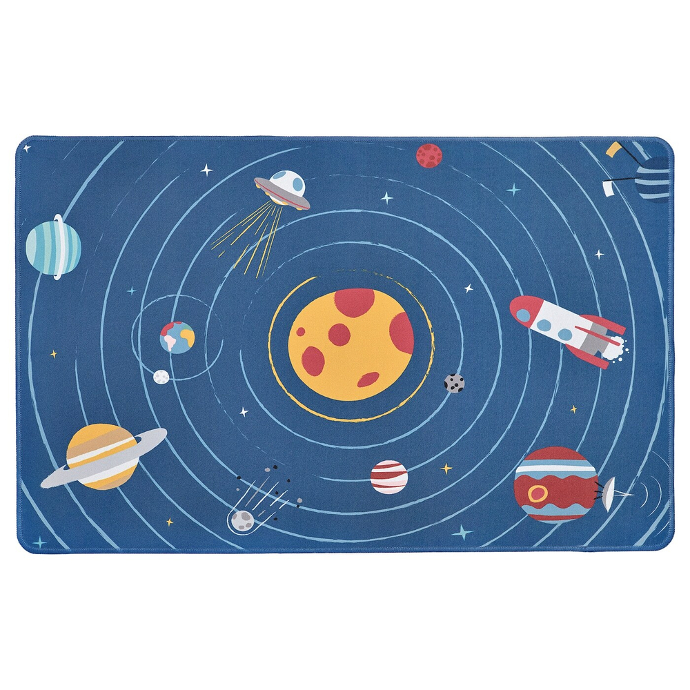 IKEA AFTONSPARV  (ИКЕА АФТОНСПАРВ)  -  Настольный коврик, космос/голубой, 38x60 см