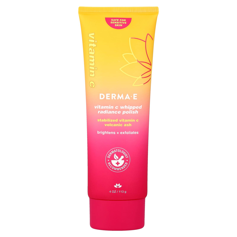 DERMA E, скраб с витамином C, для всех типов кожи, 113 г (4 унции)