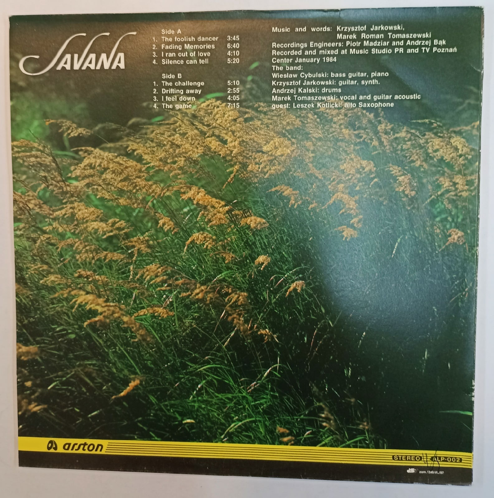 Savana Savana (Poland 1984)