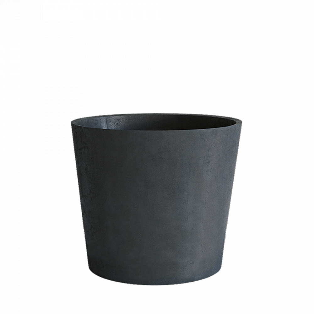 Кашпо, коллекция Concrete (Midnight), форма CRATER