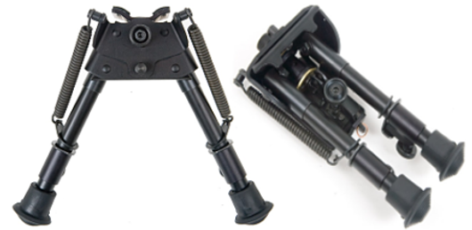 Сошки телескопические с креплением на Вивера и на антабку