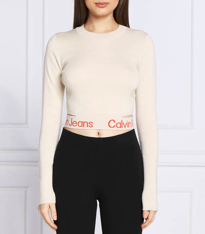 свитер CALVIN KLEIN JEANS - бежевый(J20J219787)