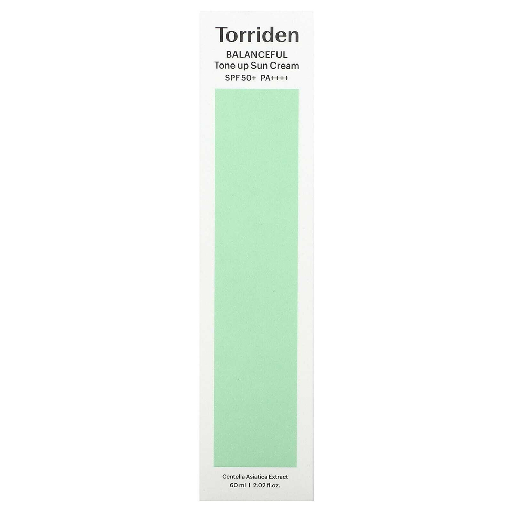Torriden, Balanceful Tone Up, солнцезащитный крем, SPF 50+/PA++++, 60 мл (2,02 жидк. унции)