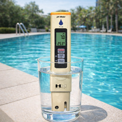 HM Digital PH-80 метр перед бассейном