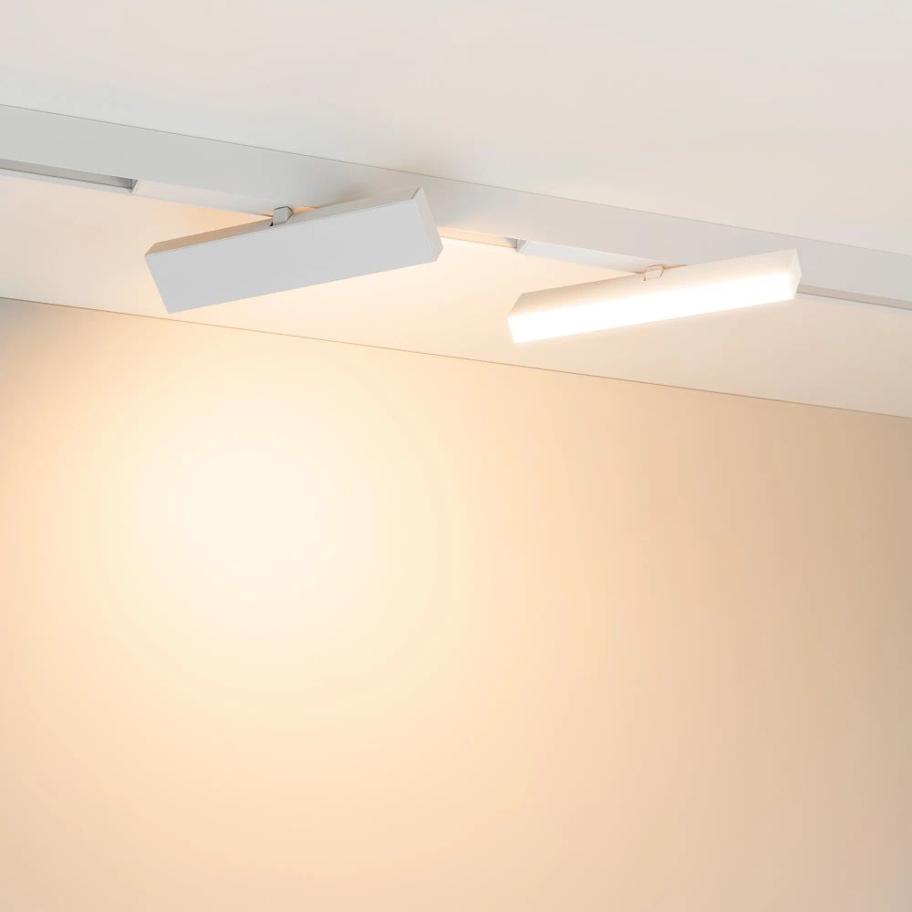 Светильник MAG-FLAT-FOLD-25-S200-6W Warm3000 (WH, 100 deg, 24V) (Arlight, IP20 Металл, 5 лет) 050067