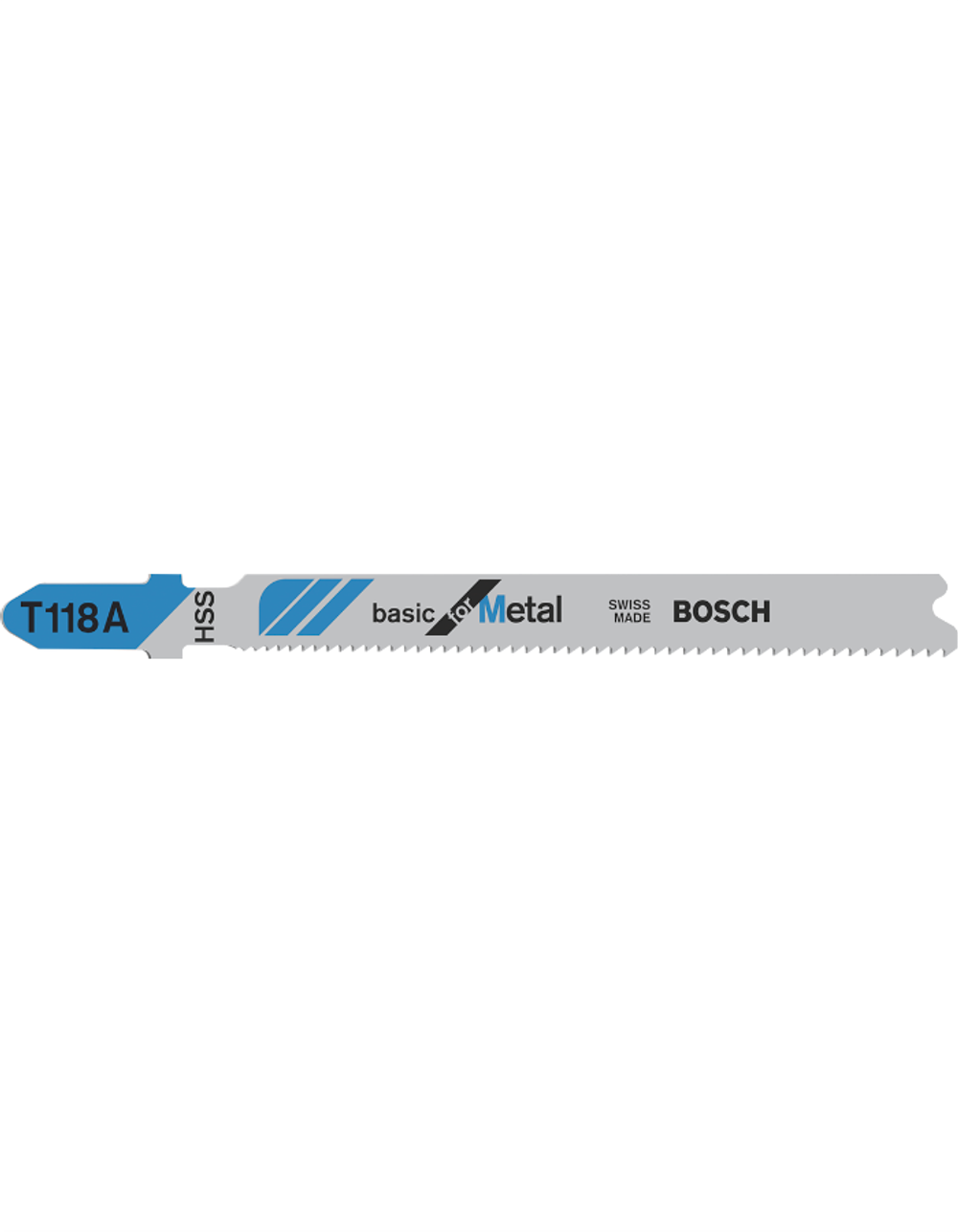Пилки для лобзика по металлу T118 А HSS BOSCH 2608631013