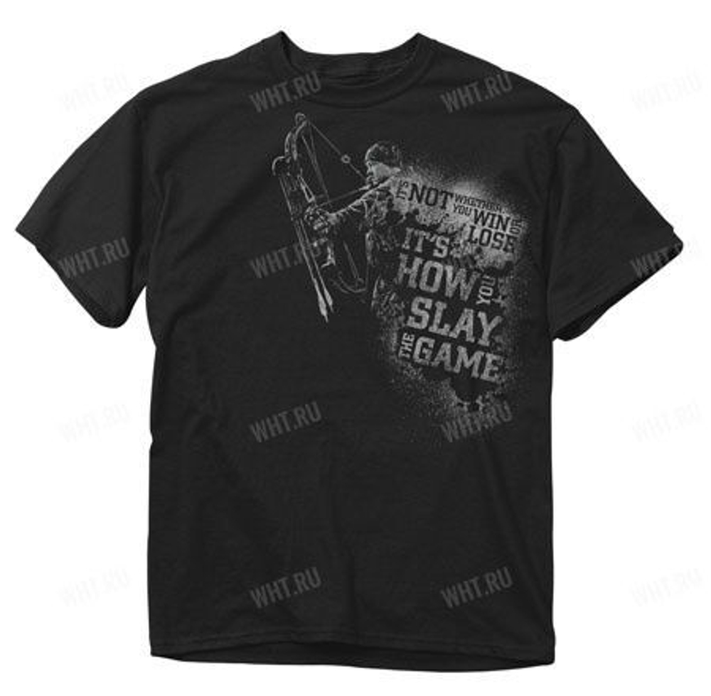 Футболка мужская BUCK WEAR Slay the Game Bow, цвет черный