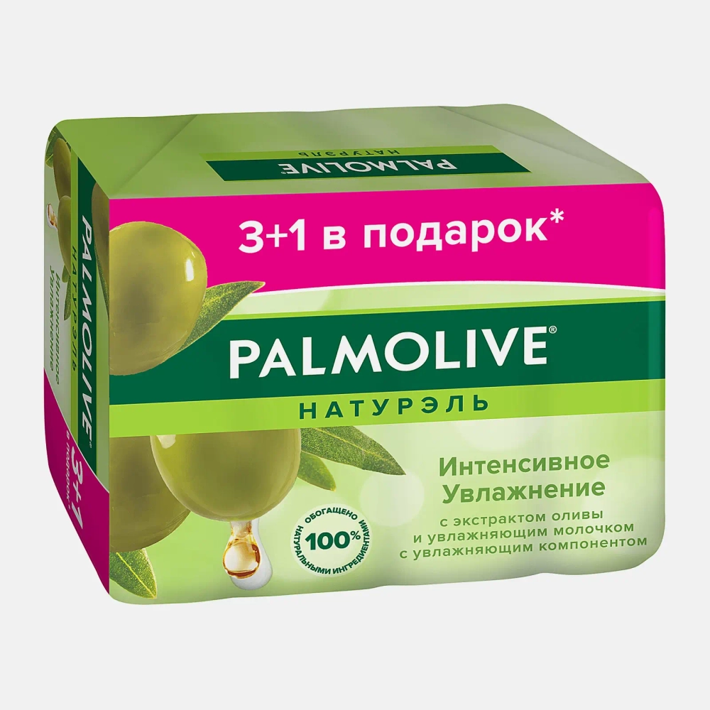 Мыло Интенсивное увлажнение Palmolive Натурэль 4шт*90г