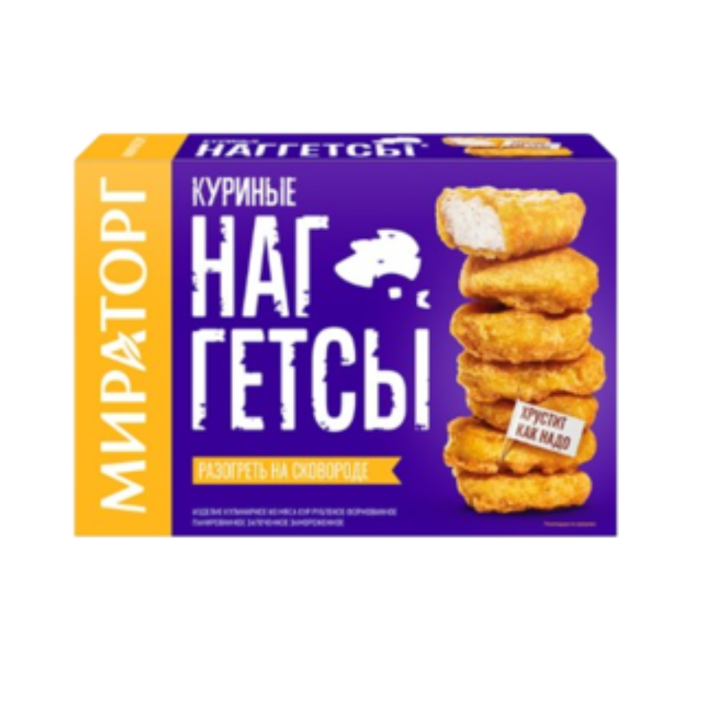 Наггетсы куриные Мираторг 250 гр