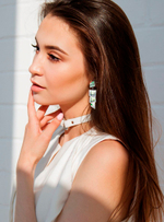 Спайдер / Spider, earrings, Pearle