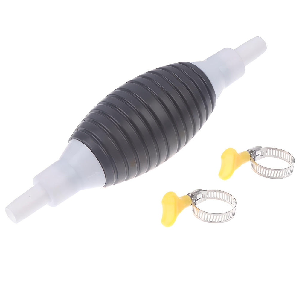 Насос для перекачки жидкости (топлива) со шлангом / Шланг с грушей для перекачки