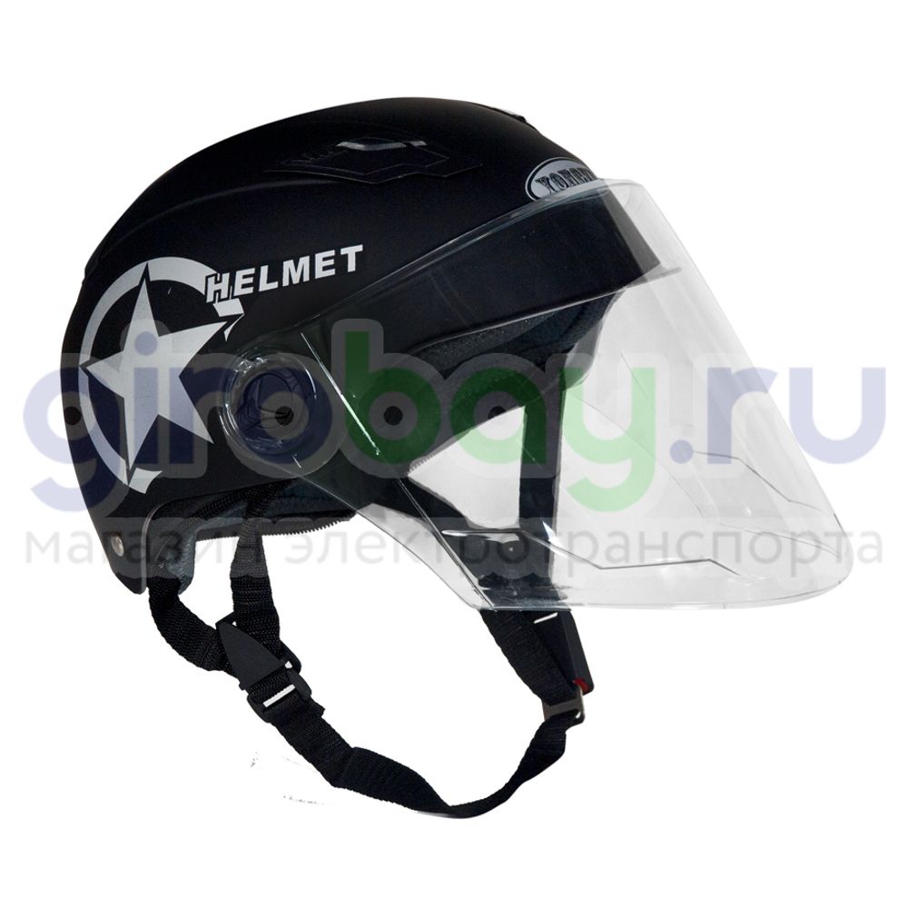 Шлем открытый Helmet NEW (Черный) фото 4 Шлем открытый Helmet NEW (Черный) фото 4 фото №6