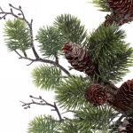 Венок хвойный новогодний «Золотистый лес» , 40 см