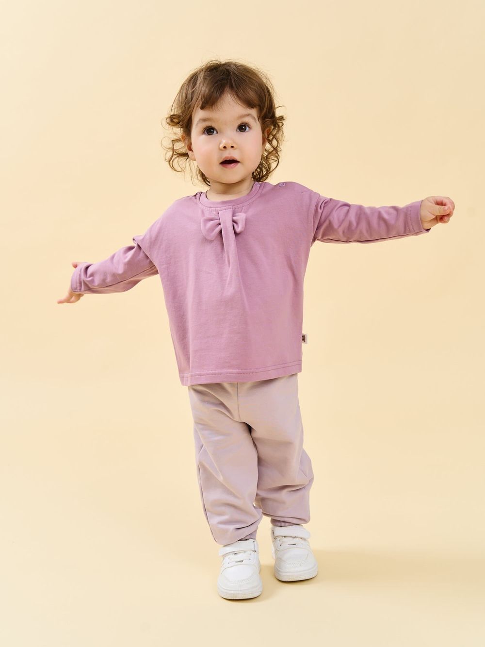 Лонгслив "Орхидея" 0+