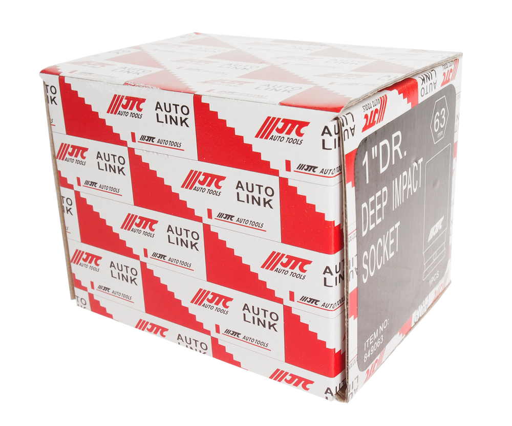 Головка торцевая 1" 63мм ударная глубокая L=110мм JTC