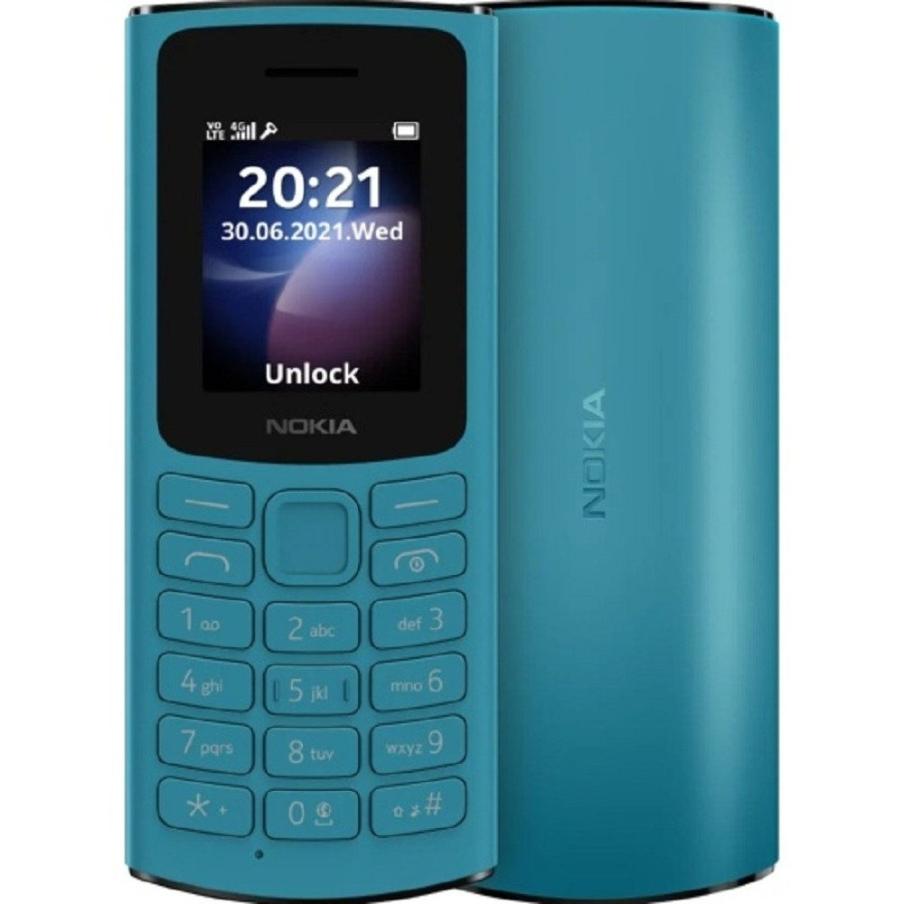 Сотовый телефон NOKIA 105 4G TA-1551 DS EAC BLUE (1GF018UPG1C01)