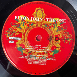 Винтажная виниловая пластинка LP Elton John The One (Spain 1992)