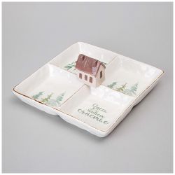 МЕНАЖНИЦА 4 СЕКЦИИ КОЛЛЕКЦИЯ "CHALET" 19,5*19,5*8,5 СМ