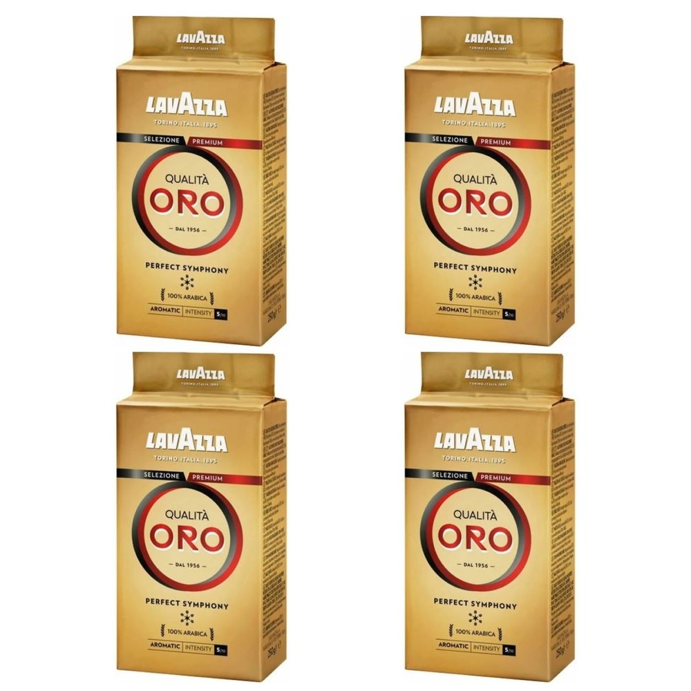 Кофе молотый Lavazza Qualita Oro 250 г x 4 шт