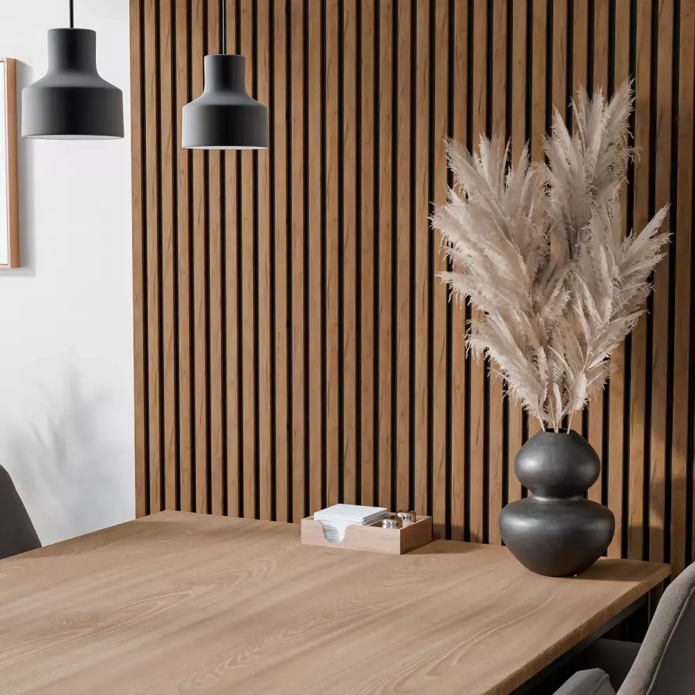 Акустическая панель 2780*600*9 мм, Дуб Крафт Табачный