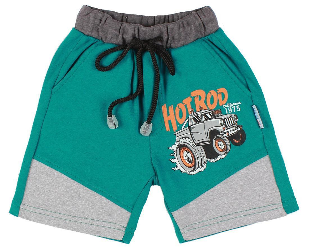 Шорты д/мал интерлок р.92 ассорт (Bonito) BK1426SH