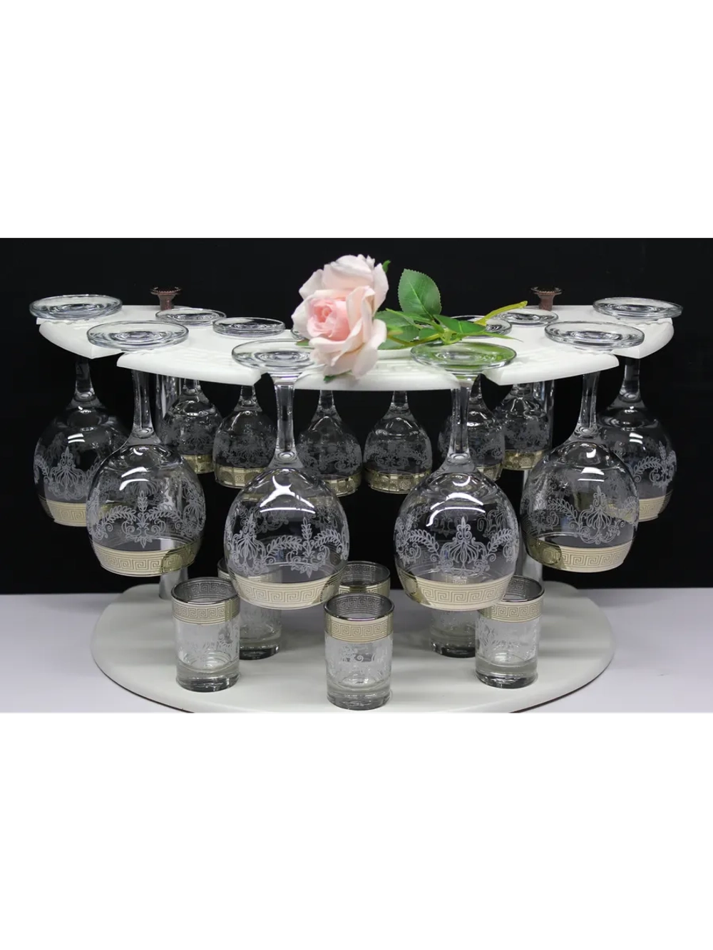 Барный набор 18 предметный с фужером