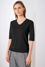 22403 Джемпер женский (черный)