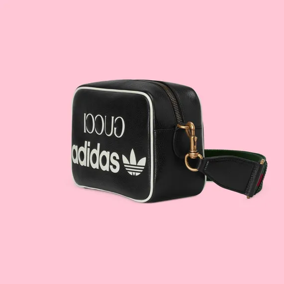 Маленькая сумка на плечо Adidas X Gucci черный