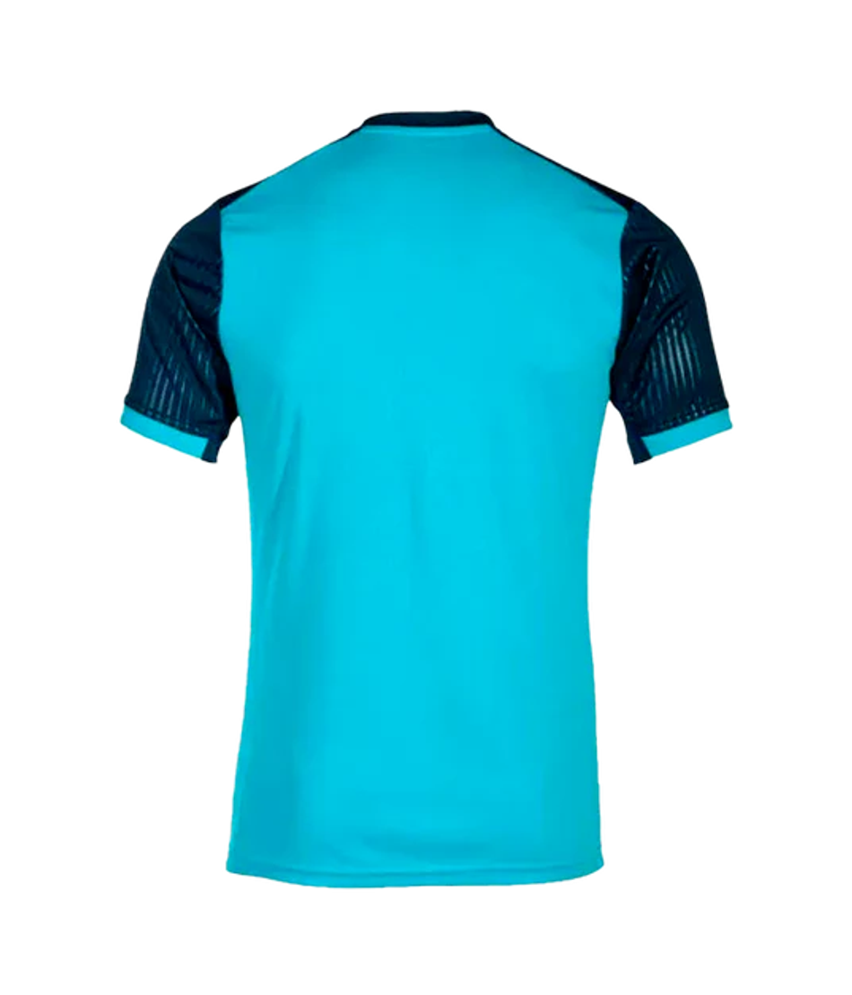 Футболка для падел Joma Montreal Светло-голубая | Спортивная мужская одежда