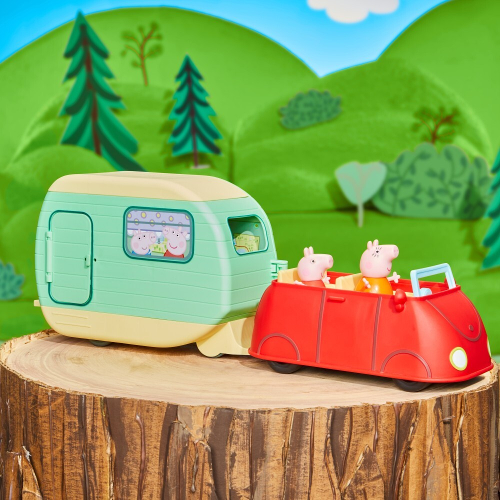 Hasbro Peppa Pig - Караван Свинки Пеппы + 3 фигурки F8863
