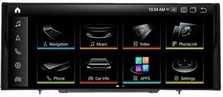Магнитола для Audi A1 2010-2016 - Radiola RDL-8501 монитор 10.25", Android 12, 8+128Гб, CarPlay, 4G SIM-слот