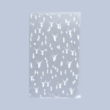 Пакет подарочный новогодний «Олень», 24×39 см, 1 шт