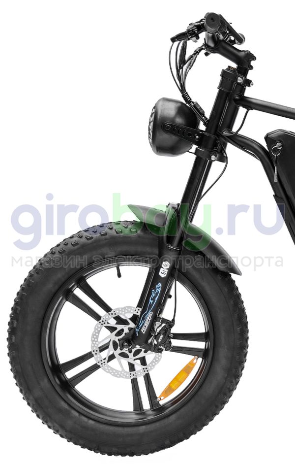 Электровелосипед IKINGI S6 PRO (60V/23Ah) - Черный