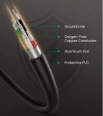 Кабель USB 2.0 - mini USB, 480Mbps, 1.5m. UGREEN 10385