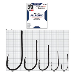 Крючки Cobra Allround BAITHOLDER сер. CA129 разм. K010/0 2шт.