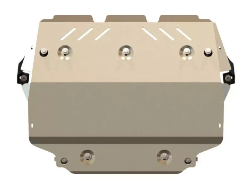 Защита картера и КПП Sheriff для Skoda Octavia II (A5) Рестайлинг (FL/Scout) 2008-2013 арт.21.1989