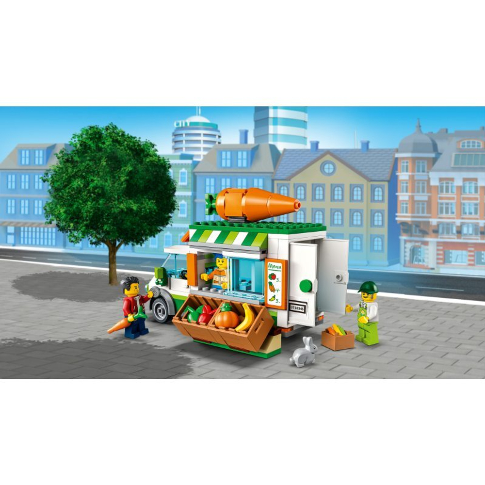 Конструктор LEGO City - Грузовик на рынке 60345