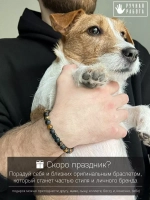 Браслет мужской из натуральных камней