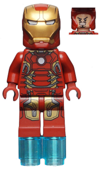 Минифигурка LEGO sh0167 Железный человек Mark 43