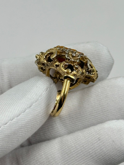 Кольцо с камеей