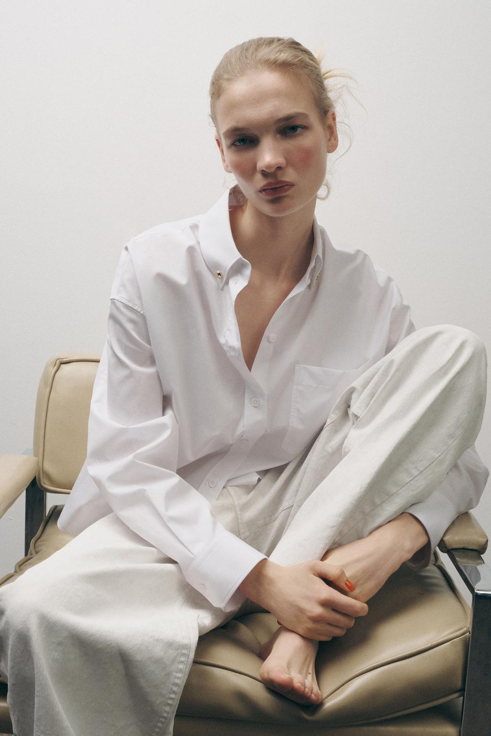 Рубашка из поплина — zw collection