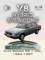 Щетки стеклоочистителя HUOYE Y8 450/450 мм на AlfaRomeo 90 | Hook/J-Hook